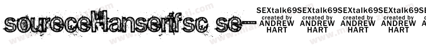 soureceHanserifsc se字体转换